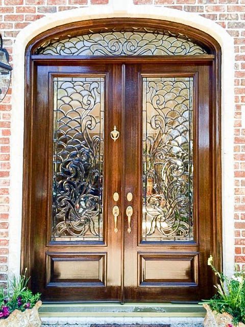 A harmonious blend of imported wood (Ash, Mahogany, Birch, or Maple) and intricate glass design.